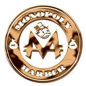 Monopoly Barber Club logo