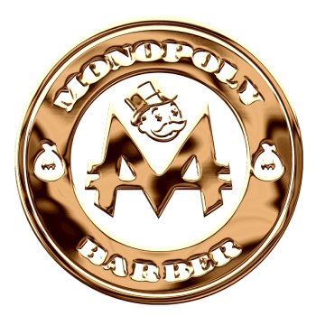 Monopoly Barber Club logo